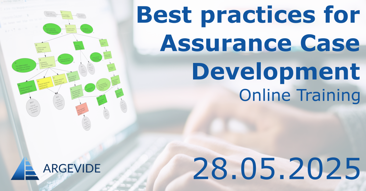 Best practices for assurance case development training