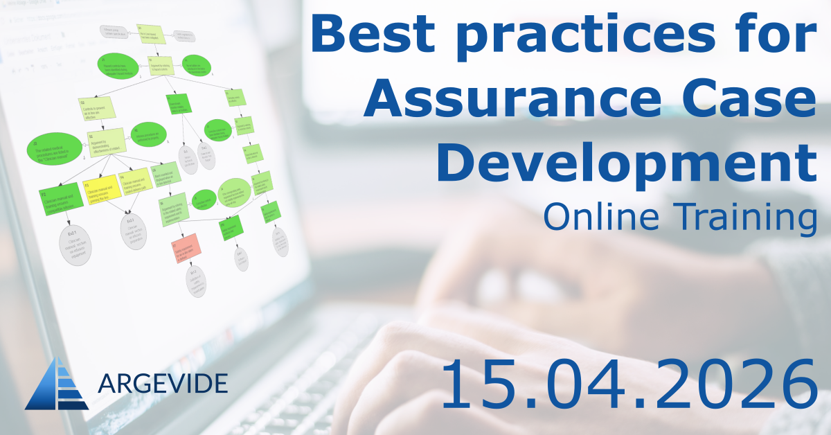 training - Best practices for assurance case development